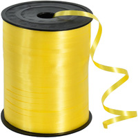 Toniful 500 Yards Curling Ribbon-Balloon Ribbon-Balloon String For Art&Craft Decor Gift Wrapping Ribbons And Bows For Christmas New Year Birthday Gifts Graduation Supplies (Yellow)