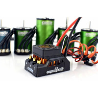 Castle Creations 1/10 Copperhead 1406-7700Kv Sensored Brushless Esc/Motor Combo  Cse10016604  Black  Green