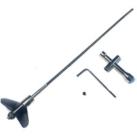 Zdingtech Udi005 Udirc Arrow Flex Shaft Flex Prop Steel Rope Udi005-09 Flex Shaft For Udi Arrow 5 Rc Boat Parts Udirc 5 005 Udi005 Udi022 Rc Boat Upgrade With Propellers.Udi Tylosaurus Parts