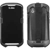 Protective Cover Case Rugged Boot With Hand Strap For Zebra Tc51 Tc52 Tc56 Tc57 Tc510K Case For Handheld Barcode Touch Mobile Computer Scanner Accessories(Black)