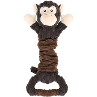 Letsmeet Dog Squeak Toys Plush Dog Toy With Crinkle Paper  Tug Of War Pull Interactive Dog Toys For Puppies  Small  Medium  Large Dogs