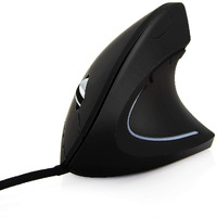 Ai5G Wired Vertical Mouse Adjustable Dpi Laptop Desktop Computer Mouse Optical Mice (For Right Hand)