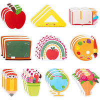 Xqumoi 30 Pack Teacher Notepads Set Total 600 Sheets  Book Pencil Ruler Blackboard Shaped Self Sticky Memo Pads For Teacher Appreciation Gift Back To School Supplies Party Favors Goodies Bag Fillers