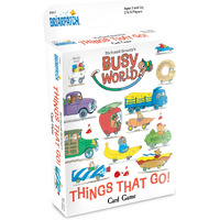 Briarpatch  Richard Scarry's Busy World Things That Go Card Game  Based On Early Reader Books For Preschool  Kindergarten And 1St Grade