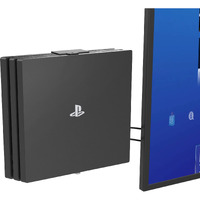 Bylitco Wall Mount For Ps4 Pro Mount On The Wall Or Under The Desk Solid Metal