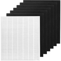 Replacement Filter For Coway Ap1512Hh Ap-1512Hh-Fp  3304899 Filter With 6 Pack Carbon Pre-Filters