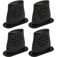 4Pcs Yootones Ukulele Humidifier Small Instrument Humidifier Care Compatible With Ukulele(Black)