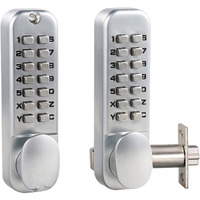 Mutex Mx920 Double Keypad Mechanical 14 Key Combination Lock  Keyless Entry Security For Home Gates  Fences  Windows  Hotel Airbnb