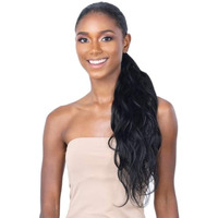 Organique Mastermix Shake N Go Pony Pro Synthetic Ponytail - Body Wave 24"" (1 Jet Black)
