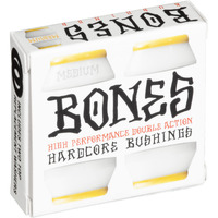 Bones Wheels Hardcore Bushings  Medium  White