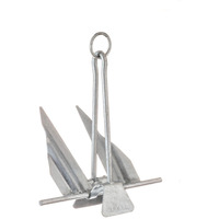 Seachoice Utility Anchor W/ Slip Ring  Size 7E  Galvanized Steel