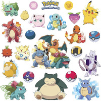 Roommates Rmk2535Scs Pokemon Iconic Peel And Stick Wall Decals