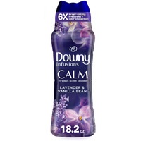 Downy Infusions In-Wash Laundry Scent Booster Beads  Calm  Soothing Lavender And Vanilla Bean  18.2 Oz