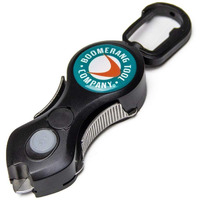 Boomerang Tool Company Original Snip With Led Light Fishing Line Cutter  36"" Retractable Tether  Stainless Steel Blades Cut Braid Clean And Smooth Everytime!  Black