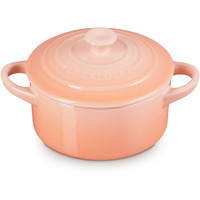 Le Creuset Stoneware Mini Round Cocotte  8Oz.  Peche