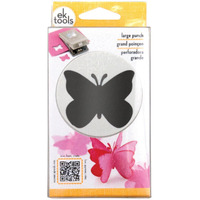 Ek Tools Butterfly Punch  Large  New Package  Grey