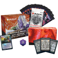 Magic: The Gathering Adventures In The Forgotten Realms Gift Bundle | 10 Draft Boosters | 1 Collector Booster | Accessories