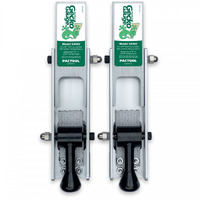 Pactool Gecko Gauge  The Original Home Siding Installation Kit - For Use With 5/16 Inch Fiber Cement Siding And James Hardie Siding  Includes 2 Gecko Gauge Clamps