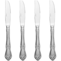 Oneida Chateau Fine Flatware Dinner Knives  Set Of 4  18/10 Stainless Steel
