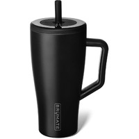 Brmate Era 30 Oz Tumbler With Handle And Straw | 100% Leakproof Insulated Tumbler With Lid And Straw | Made Of Stainless Steel | Cup Holder Friendly Base | 30Oz (Matte Black)