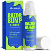 Silkysecret Razor Bump Stopper (3.38 Fl Oz)  Ingrown Hair Treatment For Men & Women  Razor Burn Relief For Bikini Area  After Shave Lotion For Smooth  Bump-Free Skin