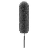 Extendable Feather Duster  Microfiber Duster  Ceiling Fan Duster  Feather Dusters For Cleaning  Dust Cleaner  Cobweb Duster - Electrostatic Bendable Head - Up To 55 Inch