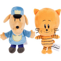 Dog Man Movie Plush - Dog Man And Lil Petey Plush 2-Pack  Collect All Dogman Plush By Jakks Pacific  Based On The Dog Man Movie  For Kids Ages 4 Years And Up