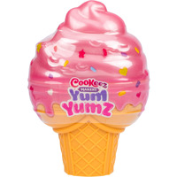 Cookeez Makery Yum Yumz Twin Pack  Full Of Fun And Full Of Yum! Add Ingredients & Discover 2 Super-Cute Scented Surprise Plush Pets Inside An Ice Cream Cone You Can Customize - Styles May Vary