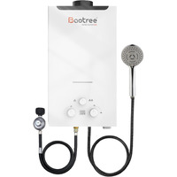 Tankless Water Heater Propane  4.76 Gpm Rv Water Heater With Digital Display 18L Portable Instant Hot Gas Water Heater With Overheating Protection For Indoor And Camping 115 425 Btu