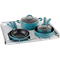 Holdnstorage Pull Out Cabinet Organizer  Heavy Duty Caddy W/Lifetime Limited Warranty - 28? X 21? - Requires At Least 29-1/4Cabinet Opening  Steel Metal Cabinet Drawers Slide Out  Chrome