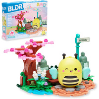 Bldr Squishmallows Sunny? Park Life Building Set - Sunny The Bee Buildable Figure - Squishmallows Fans 8+  0043