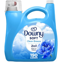Downy Fabric Softener Liquid  Clean Breeze Scent  140 Fl Oz  190 Loads