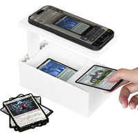 Gibopob Scanstand For Standard Size Trading Cards  Easily Scanning Mtg Cards  Phone Holder Manabox Card Scanner  Quickly Scan And Price Check Mtg Cards  Only Available For Manabox