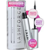 Nyk1 Concentrated Lash Serum For Eyelash Growth (3Ml) Lashforce Eyelash Serum To Grow Lashes Longer And Thicker - Lash Growth Serums For Easy Application And Long Lasting Results For Fuller Eyelashes