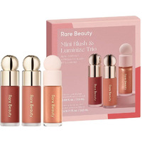 Rare Beauty Limited Edition Mini Blush & Luminize Trio - Beloved - Virtue - Enliven - New In Box