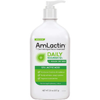 Amlactin Daily Moisturizing Lotion For Rough Dry Skin  20 Oz
