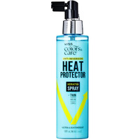 Kiss Colors & Care Anti-Reversion Heat Protector Keratin Spray For Thin Fine Hair  177Ml (6 Us Fl. Oz.)  Shields Hair From Heat Damage  Keeps Hair Smooth For Up To 2 Weeks  Nourishes & Protects
