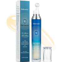 5% Caffeine Eye Cream  Korean Eye Cream  360  Massage Ball Anti-Aging Eye Cream  For Dark Circles And Eye Swelling  Reduce Wrinkles And Fine Lines Eye Bags Treatment For Men And Women