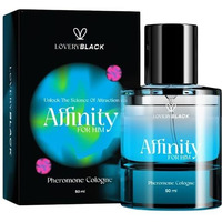 Lovery Affinity For Him Pheromone Cologne For Men - Enhance Attraction & Confidence - Masculine Earthy & Musky Scent With Amber  Patchouli  And Musk - Irresistible  Long-Lasting Fragrance