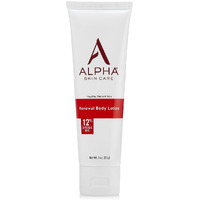 Alpha Skin Care Revitalizing Body Lotion  12% Glycolic Aha  Simple & Effective Daily Moisturizer Hydroxy Acid  Hydrates & Exfoliates For Soft  Smooth Skin  Anti-Aging  Travel Size  3 Oz