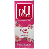 Ph Care Daily Feminine Wash Floral Clean For Fragrant Care W/ Dual Hydrating Moisturizers 150Ml