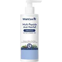 Wishcare Multi Peptide Anti Hairfall Shampoo - Rice Water  Rosemary  Capilia Longa  Hyaluronic Acid & Caffeine 250Ml