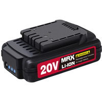 Avid Power 20V Max 1.5 Ah Lithium Ion Rechargeable Battery  Only Fit For Specified 20V Cordless Tools (See Below For Specific Tools Adapted)