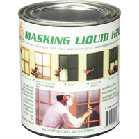 Associated Paint Available 157026 80-400-4 H20 Masking Liquid  1 Quart  Clear  32 Fl Oz (Pack Of 1)