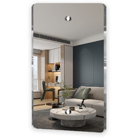 1 Pcs Mirror Outlet Covers Durable Light Switch Plates Acrylic Mirrored Decorative Wall Outlet Cover Blank Wall Plate Cover Wall Plates