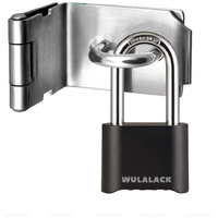 Wulalack Outdoor Combination Lock  Heavy Duty Weatherproof Pad Locks With Code  Resettable Padlock Combination For Sheds Fence  Gate Hasps  Storage Unit