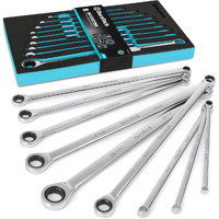 Duratech 21Mm Extra Long Ratcheting Wrench  Metric  Cr-V Steel