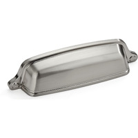 Khtumeware 2 Pack 3-3/4 Inch(96 Mm) Drawer Pulls Brushed Satin Nickel Cabinet Cup Pulls Cabinet Hardware Kitchen Cabinet Handles Bin Cup Pulls For Kitchen Cabinets.