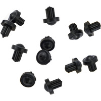 12Pcs 5304475129 Grate Rubber Feet Replacement For Frigidaire Gas Range Cooktop Parts Ap4499988 Grate Feet For Frigidaire Stove Parts Top Protector Grate Rubber Bumpers Burner Grate Foot Grate Pad