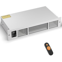 Airepush Electric Kickspace Heater With Built-In Thermostat And Timer  1500W Plinth Heater Hta15-Ultra For Cabinet Kickspaces  Vanities And Stairways  White